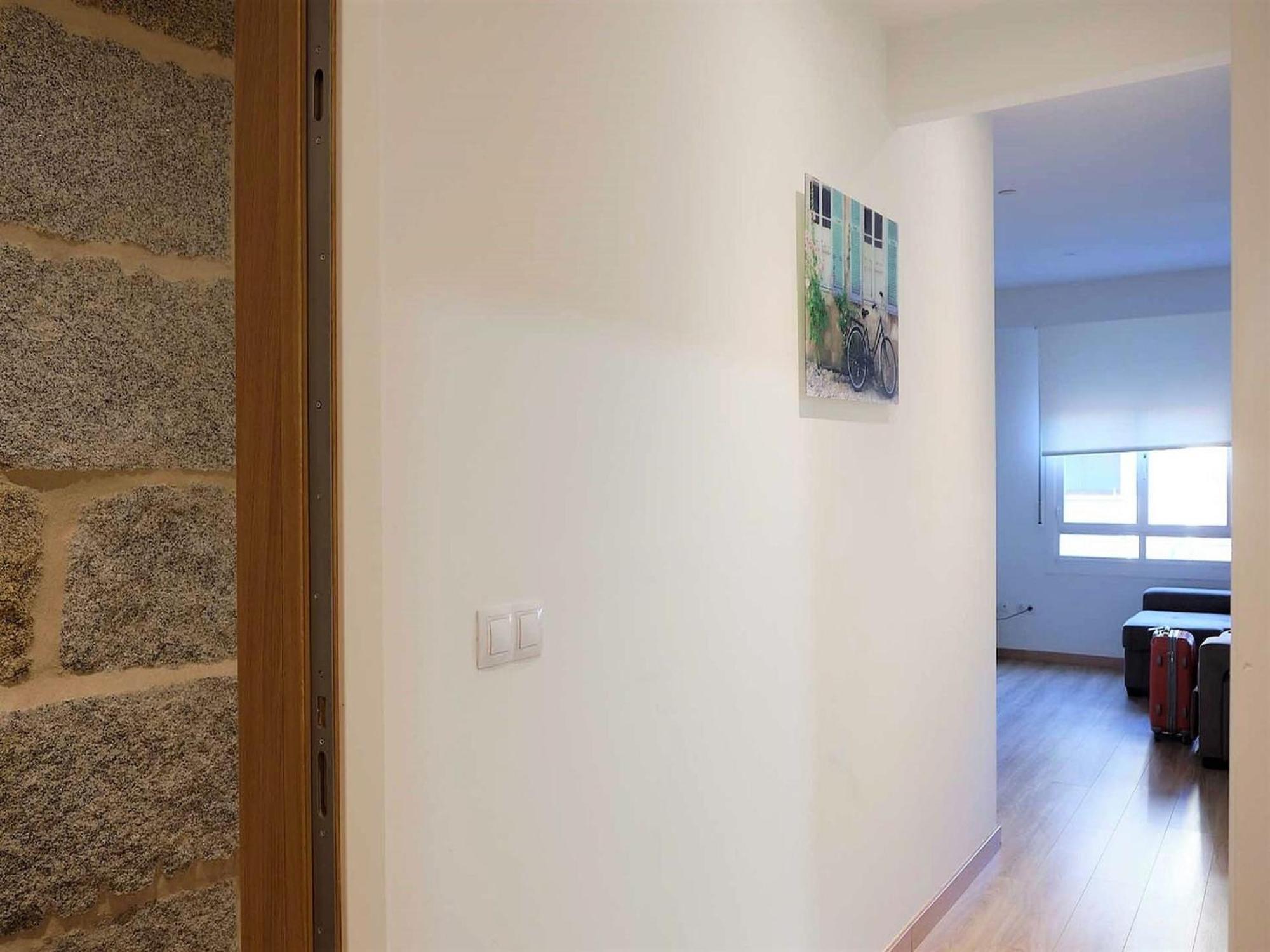 Charming Apartment In Ourense Overlooking The City Exteriör bild