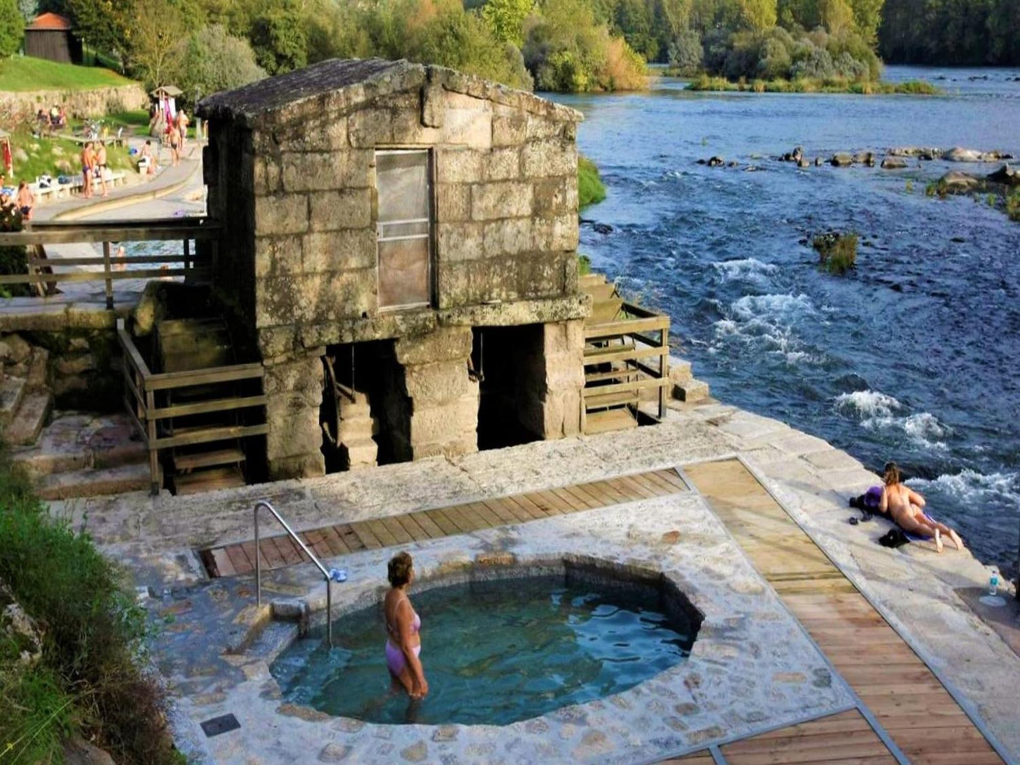 Charming Apartment In Ourense Overlooking The City Exteriör bild